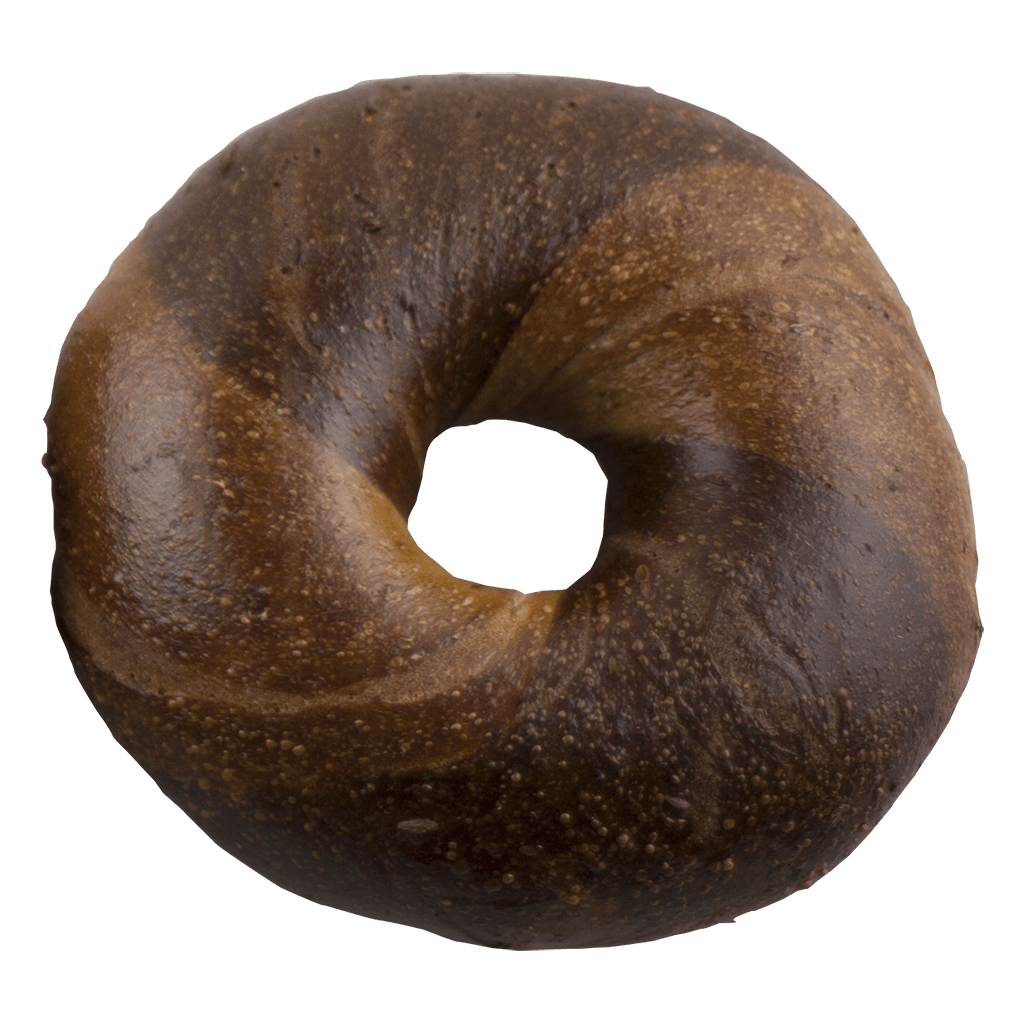 Marble Rye bagel